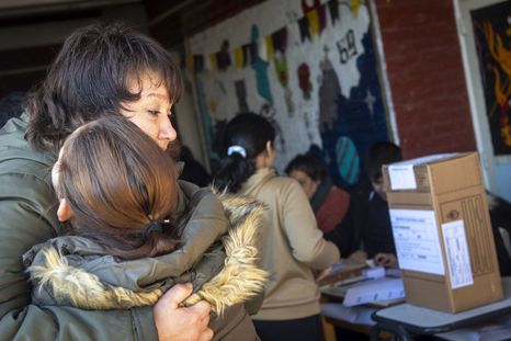 Gloria, la mamá Cecilia Foto: Télam