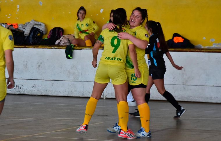 Cementista debutó con una tremenda goleada 21-1 sobre Juventud Unida de Gualeguaychú. Foto: Gentileza Ramiro Pimentel