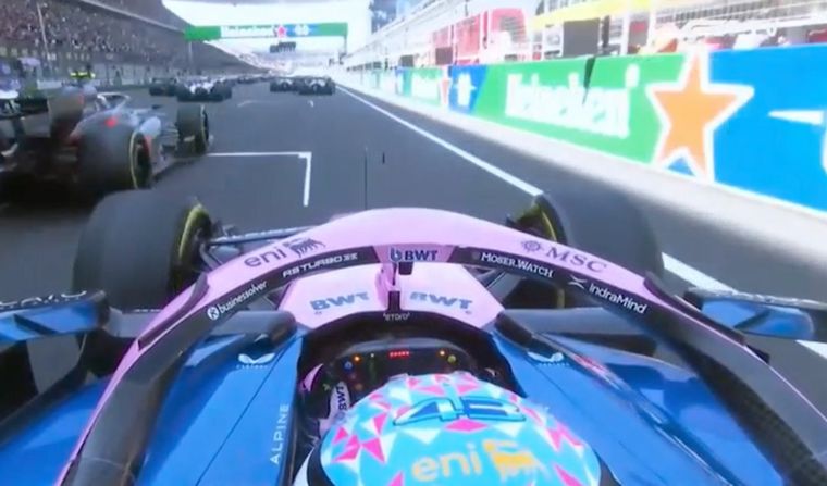 Gran salida para Franco Colapinto en la Sprint del GP de China.