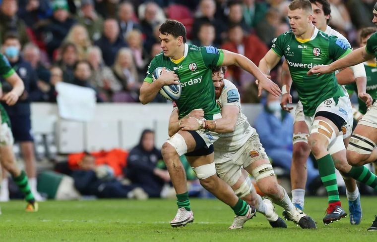 El mendocino la descoció toda en el rugby Championship y ahora tiene nuevo club. Foto: Archivo.