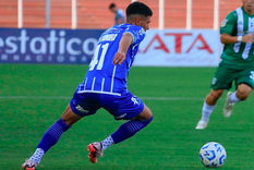 Facundo Altamira, el delantero de Godoy Cruz que arrastra una molesta lesión. Foto: Instagram