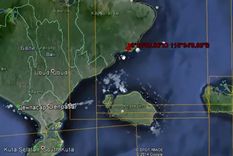 un radioaficionado dice que hallo el avion perdido de malaysia