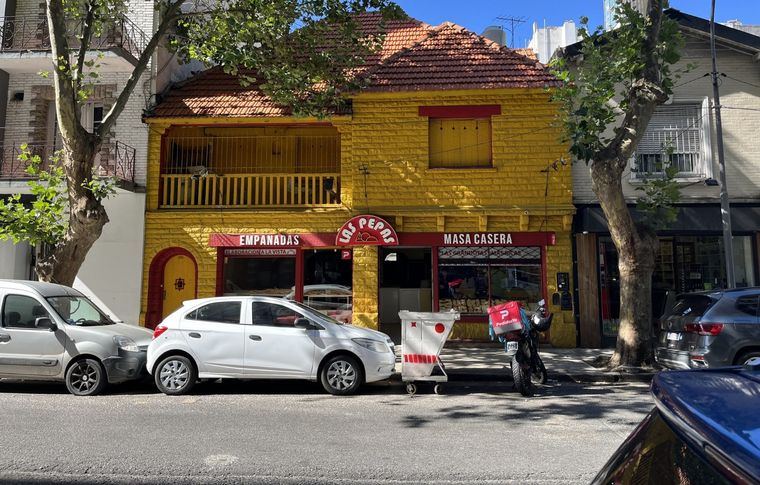 Así luce actualmente la casa de la adolescencia de Astor Piazzolla Foto: Gentileza Nino Ramella