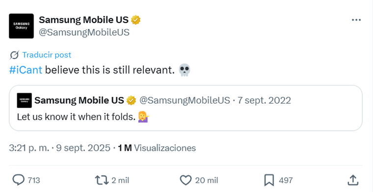 Juego de palabras de Samsung a Apple: Juego de palabras de Samsung a Apple: