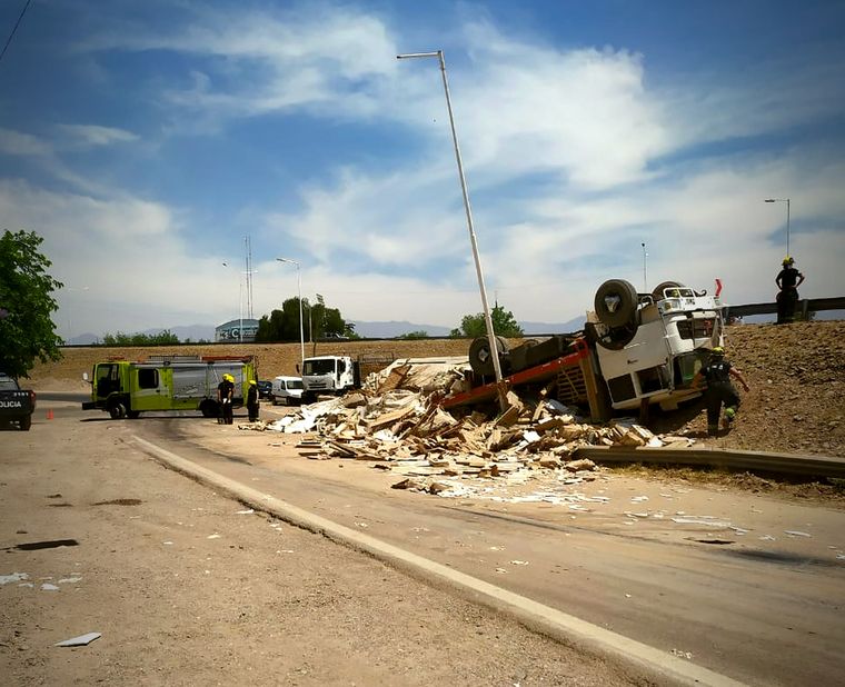 Siempre hay accidentes en el Acceso Sur. Imagen ilustrativa