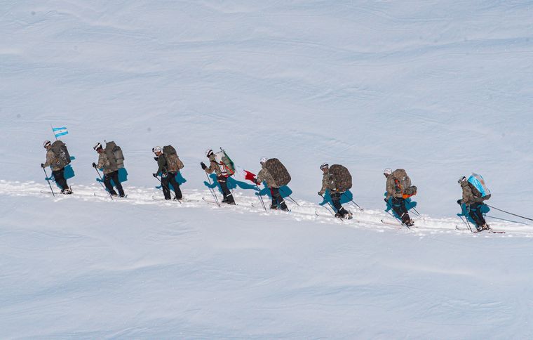 Este ejercicio en la Patagonia entre el ejército Argentino y el italiano tuvo excelentes resultados.