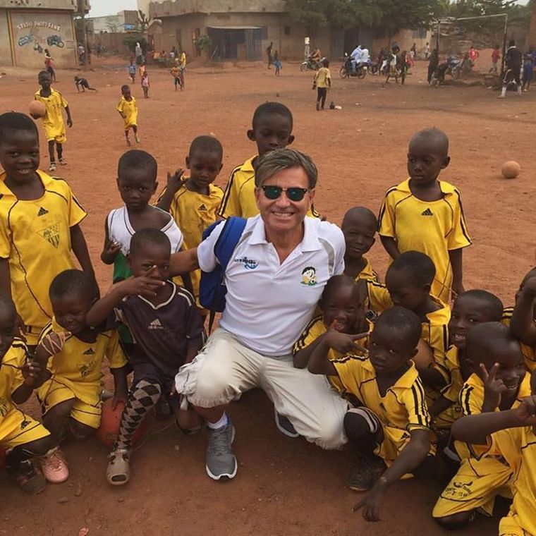 Ricardo Godoy, uno de los organizadores del Mundialito de fútbol infantil. Ricardo Godoy, uno de los organizadores del Mundialito de fútbol infantil.