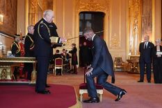 David Beckham se une a la orden de los caballeros ingleses.