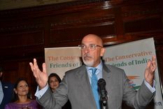 Nadhim Zahawi, ministro sin cartera en el Ejecutivo.