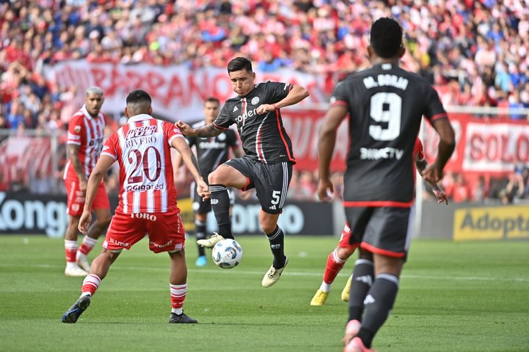 River no pudo con Unión. Foto: @RiverPlate