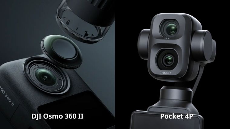 Ambos dispositivos de DJI integran almacenamiento interno y conectividad inalámbrica en 2026. Ambos dispositivos de DJI integran almacenamiento interno y conectividad inalámbrica en 2026.