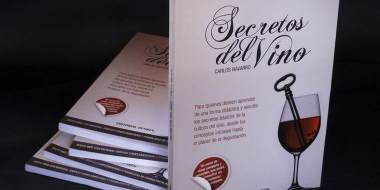 Tapa del nuevo libro sobre el vino.