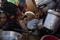 Israel quiere a los palestinos fuera de Gaza y lo demuestra. Foto Efe