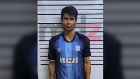 El sospechoso del robo de casi 100 kilos de ropa en Las Heras. El sospechoso del robo de casi 100 kilos de ropa en Las Heras.