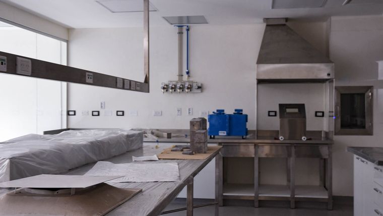 Laboratorio de radiofarmacia. Laboratorio de radiofarmacia.