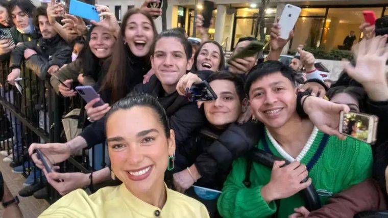 Dua Lipa en Buenos Aires