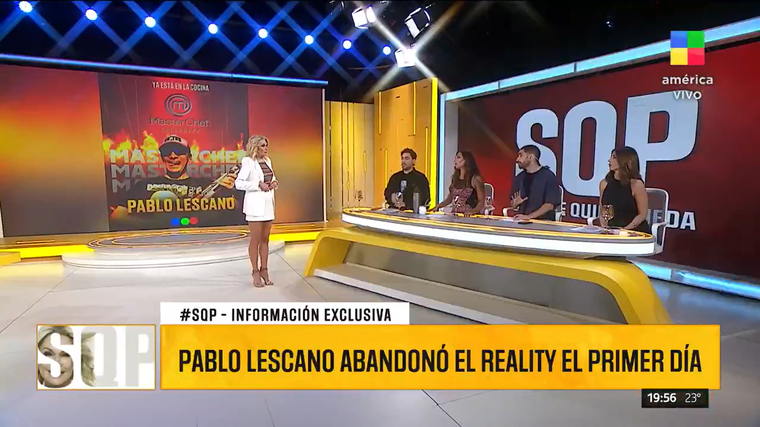 Escándalo en Masterchef Celebrity. Foto: captura de video/ América TV. Escándalo en Masterchef Celebrity. Foto: captura de video/ América TV.