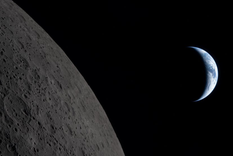 Un eclipse solar y una puesta de Tierra: las espectaculares imágenes del sobrevuelo lunar de la tripulación de Artemis II