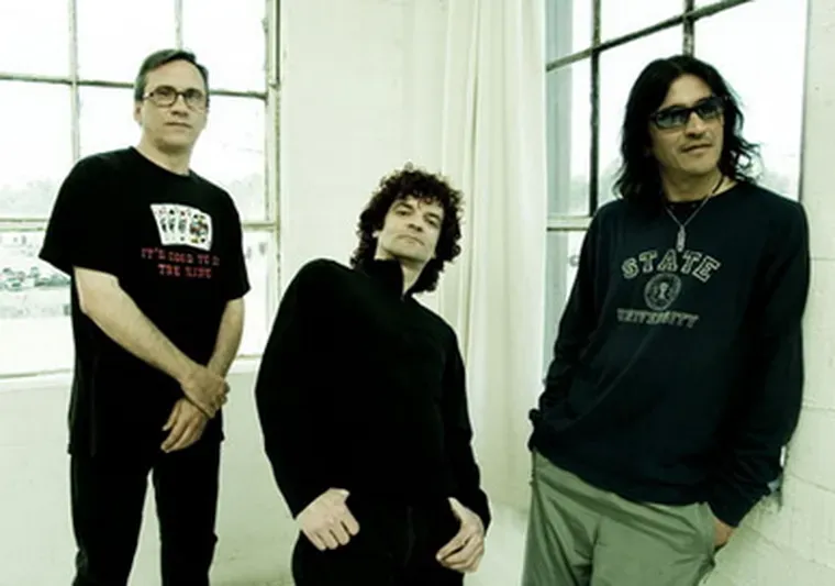 Los Enanitos Verdes: Marciano Cantero, Daniel Piccolo y Felipe Staiti. Los Enanitos Verdes: Marciano Cantero, Daniel Piccolo y Felipe Staiti.
