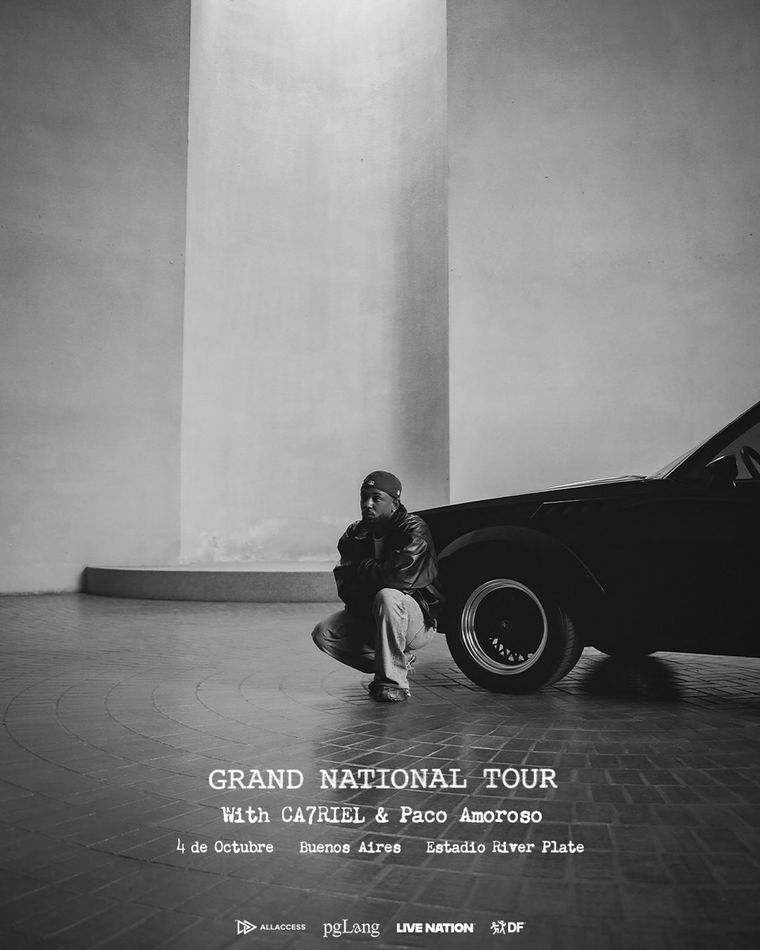 El rapero se presentará en el Estadio Monumental en octubre. El rapero se presentará en el Estadio Monumental en octubre.