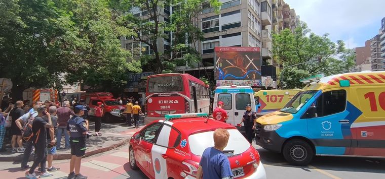 El hecho ocurrió en la esquina de Chacabuco e Illia.  Foto: X
