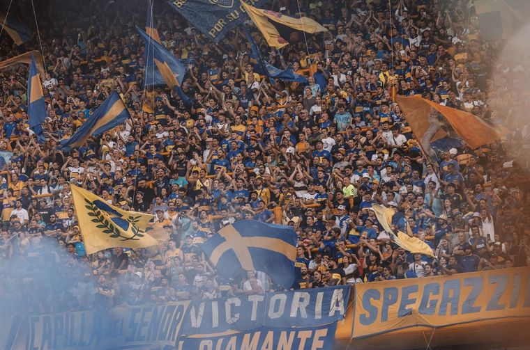 El público expresó su grito de guerra. Foto: Boca Juniors