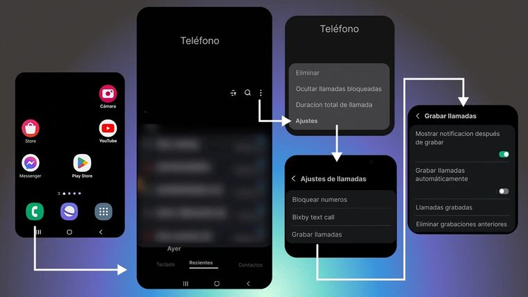 Algunos fabricantes limitan la grabación de llamadas por cuestiones legales en Android. Algunos fabricantes limitan la grabación de llamadas por cuestiones legales en Android.