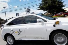 el auto de google ocasiono un accidente