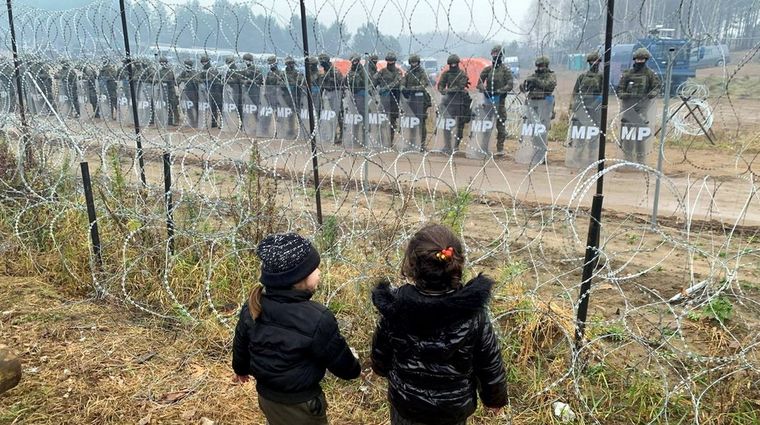 La frontera entre estos países luce tensa. Foto: Dw.