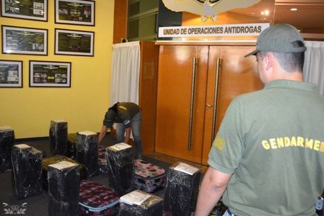 Narco valijas rusas: condenaron a los dos imputados