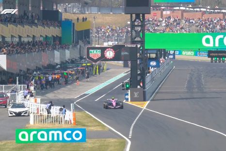 Las dudas de Colapinto en plena sesión de entrenamientos. Las dudas de Colapinto en plena sesión de entrenamientos.