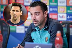Xavi se refirió a la chance de que Messi regrese al Barcelona.