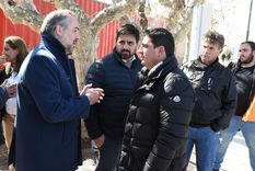 Matías Stevenato y Martín Marinucci este último viernes Foto: ALF PONCE MERCADO / MDZ