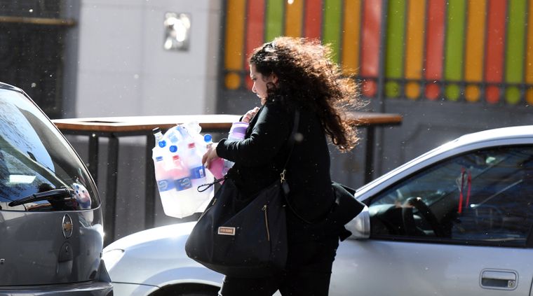 Domingo de pleno verano en Mendoza, con 35° de máxima y vientos del sector norte.