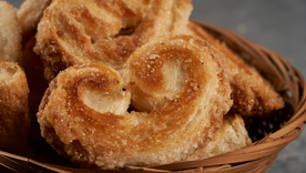 Palmeras de hojaldre: sencillas, rápidas y deliciosas Foto: Shutterstock