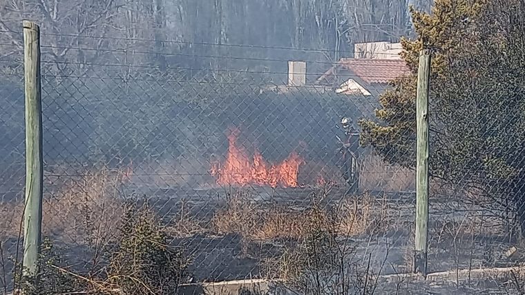 El incendio ocurrió este viernes Foto: Maximiliano Ríos /MDZ