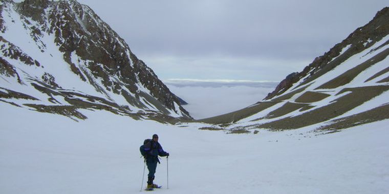 Una vista del Cajón de los Arenales.