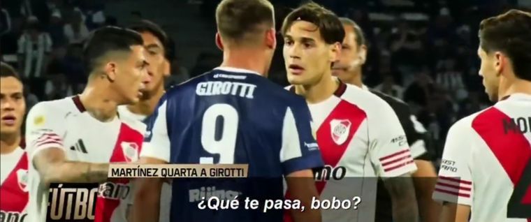 El tremendo cruce entre Martínez Quarta y Girotti que no se vio en TV. Foto: Captura