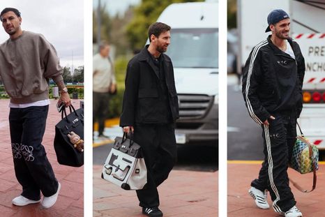 La Scaloneta desembarcó en clave fashion. La Scaloneta desembarcó en clave fashion.