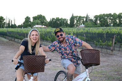 MDZol | Nuria y Sebastián, NS Challenge, visitan Mendoza en su primer viaje a Argentina. Foto: Maximiliano Ríos/MDZ