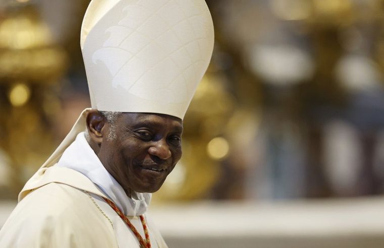 Peter Turkson es un posible sucesor del papa Francisco. Foto: CNS photo/Paul Haring