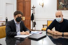 Los ministros de Salud de Kicillof y Larreta se reunirán con Cafiero para analizar los pasos a seguir en el AMBA Foto: NA