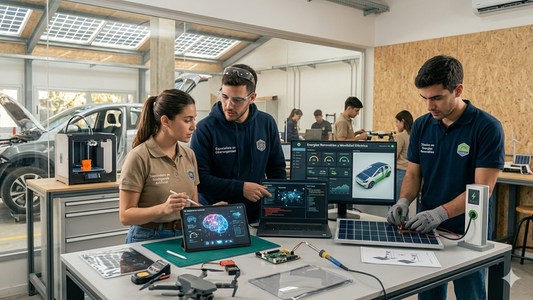 Las carreras cortas mejor pagas. Fuente: IA Gemini.