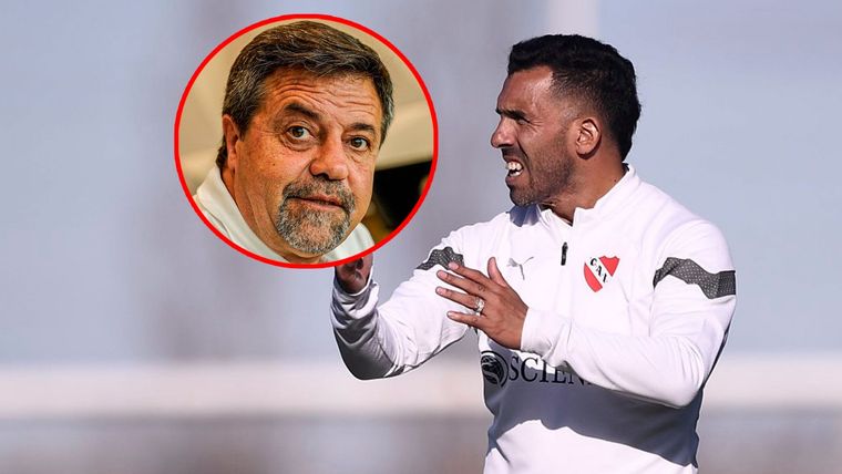 Caruso Lombardi explotó por la llegada de Tevez a Independiente Foto: Independiente