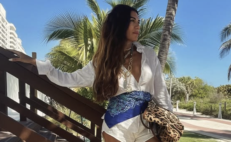 La conductora compartió un album de fotos en redes sociales. Foto: flordelav