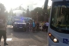 Grave accidente en los portones del parque Foto: Foto: MDZ Grave accidente en los portones del parque Foto: Foto: MDZ