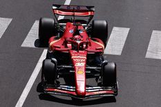 Leclerc ya hizo la primera parte de su trabajo ante su gente. Foto: EFE