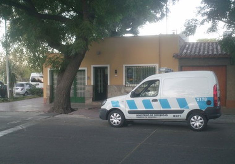 Esta es la vivienda asaltada por la banda. Foto: MDZ