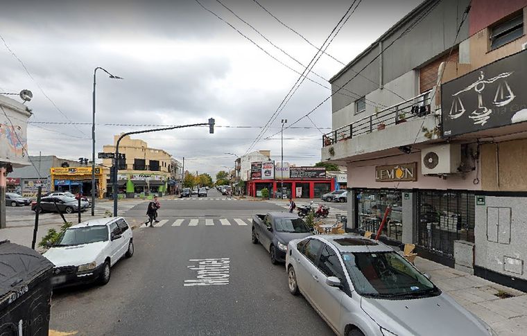 La zona en la que se produjo el secuestro. Investigan vínculos con el ambiente narco