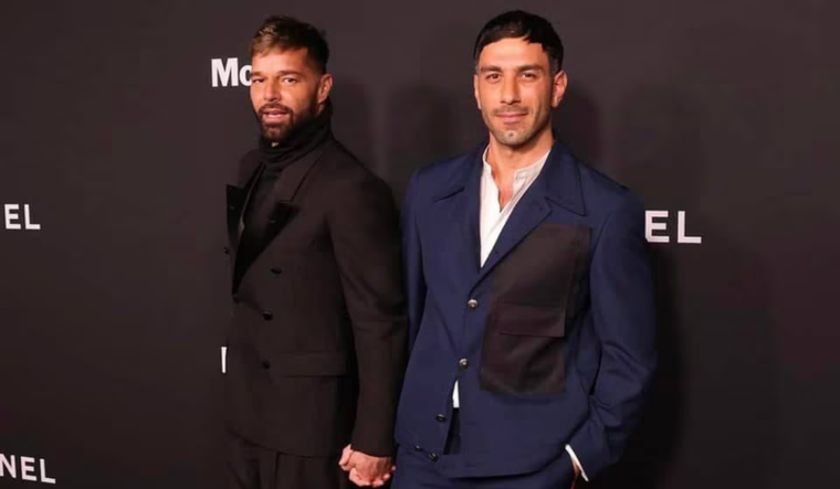 Se agrandó el clan gracias a que Jwan Yosef, novio de Ricky Martin, presentó al nuevo integrante que se suma a la familia. Foto: Ricky Martin Official Facebook Page